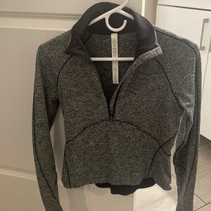 Lululemon grey quarter zip